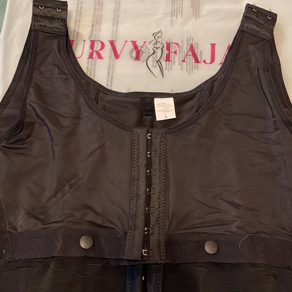 Curvy Faja Over the Bust Bodysuit - Picture 3 of 5